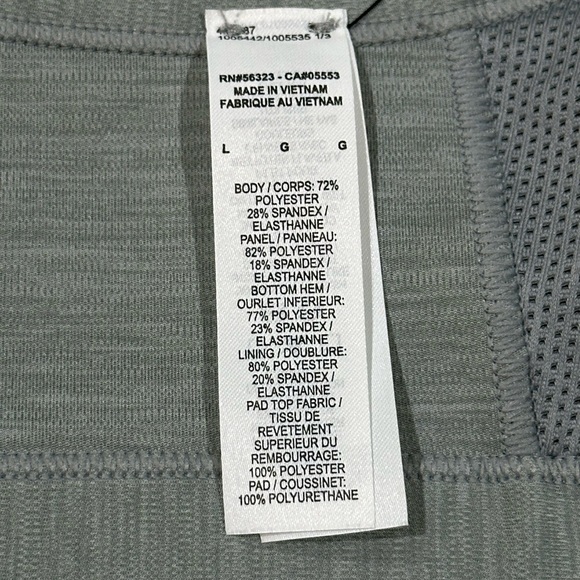 Women's Nike Dri-Fit Indy Zip-Front Padded Sports Bra Gray DD1197-073 NWT - Picture 9 of 16